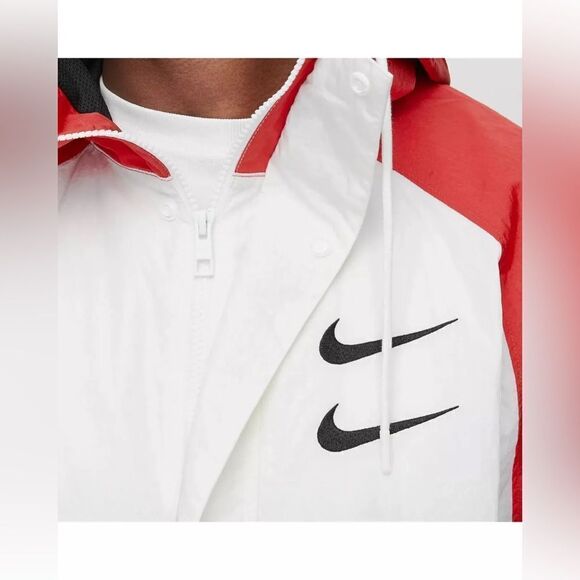 MENS Nike Sportswear Windrunner Hooded Swoosh Jaket CJ4888 Size Small MSRP $200 - Picture 3 of 6